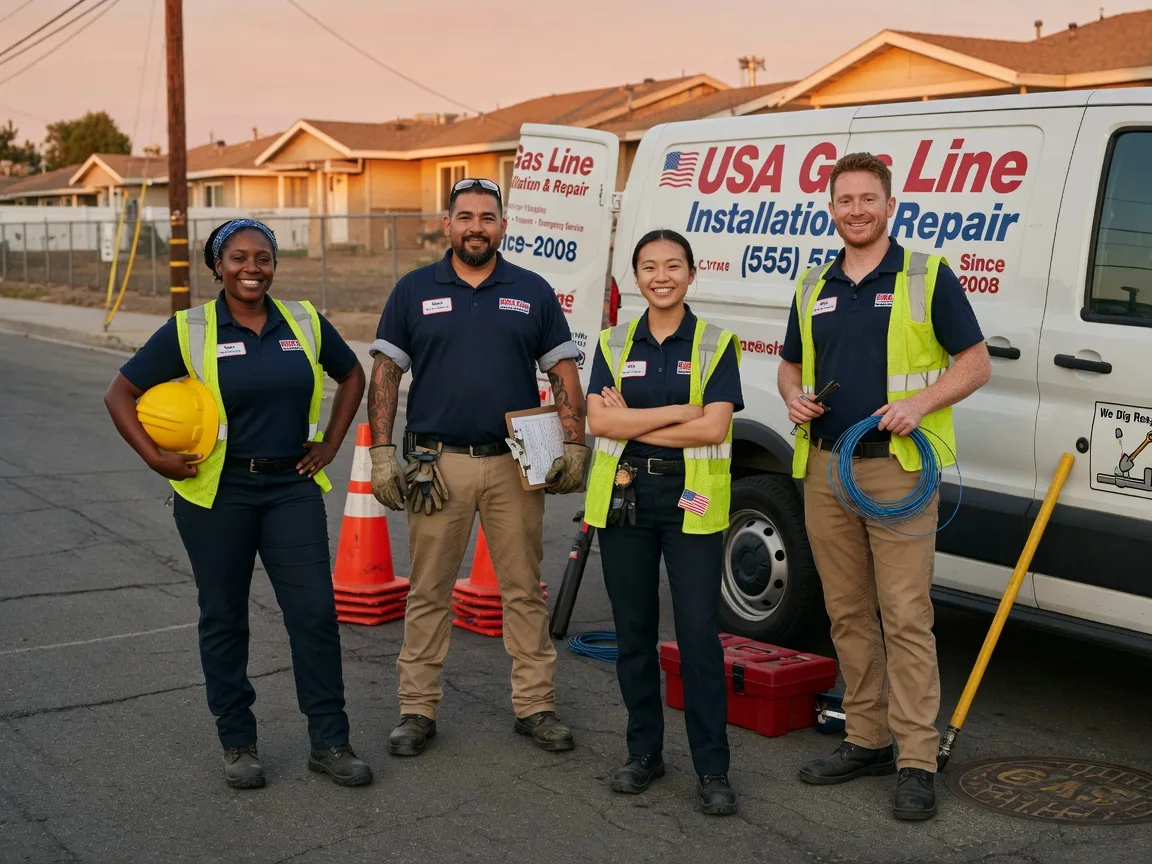 Gas Line Installation company in Elkville, IL