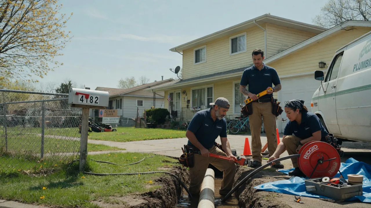 Gas Line Repair in Elkville, IL near me
